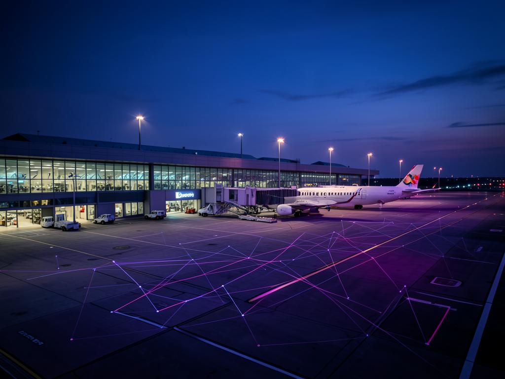 Aviation industry — enterprise network infrastructure by Mercury Infosys