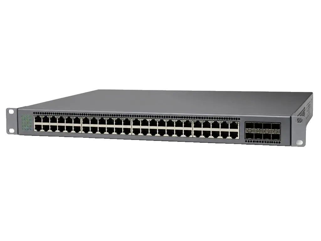 Product photo of the Cisco Catalyst C9300-48UXM, a 48-port multigigabit PoE+ stackable access switch.