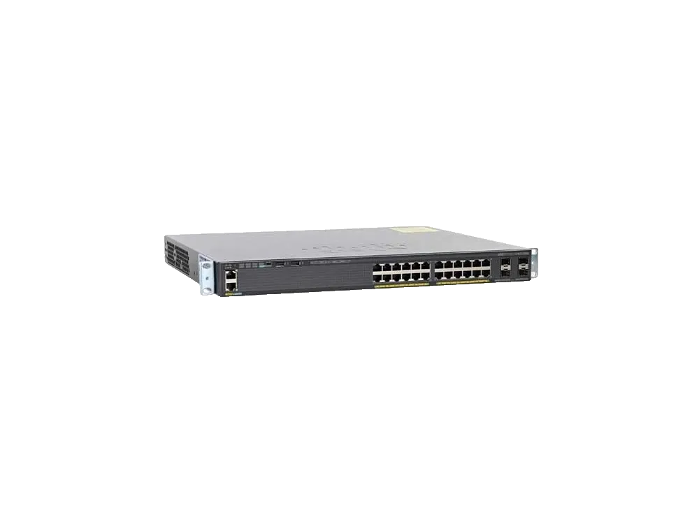 Product photo of the Cisco Catalyst C9500-48Y4C, a 48-port 25G core and aggregation switch.