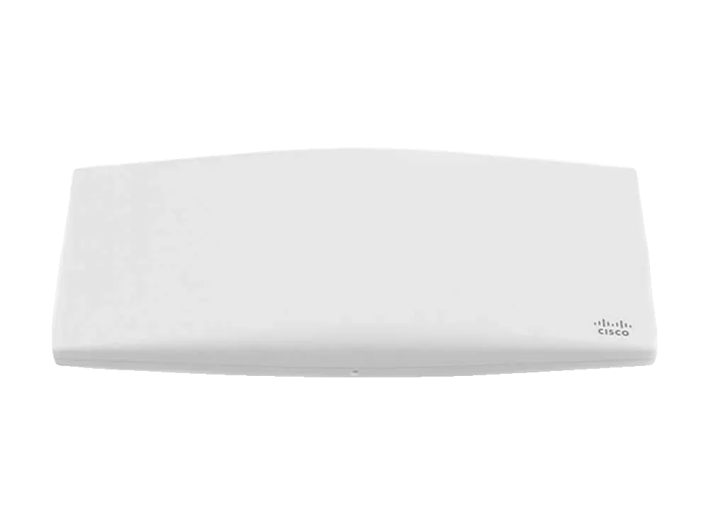 Product photo of the Cisco Meraki MR44, a cloud-managed Wi-Fi 6 indoor access point.