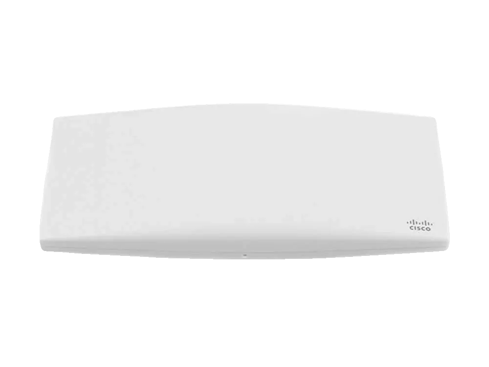 Product photo of the Cisco Meraki MR56, an ultra-high-performance Wi-Fi 6 access point.