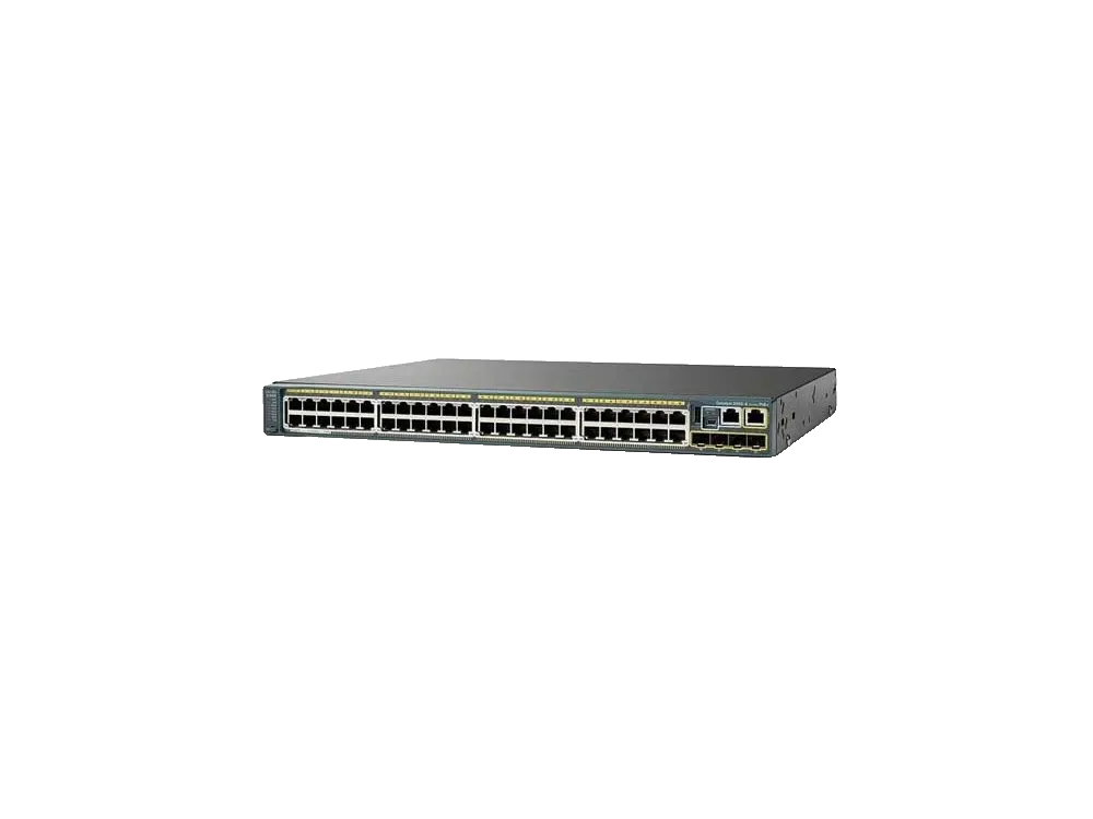 Product photo of the Cisco Meraki MS350-24X, a stackable Layer 3 multigigabit access switch.