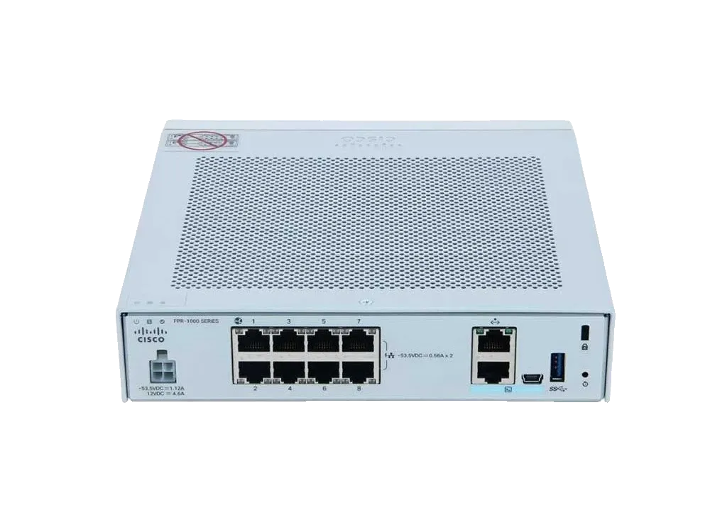 Product photo of the Cisco Secure Firewall 3140, a high-end 1U enterprise firewall appliance.