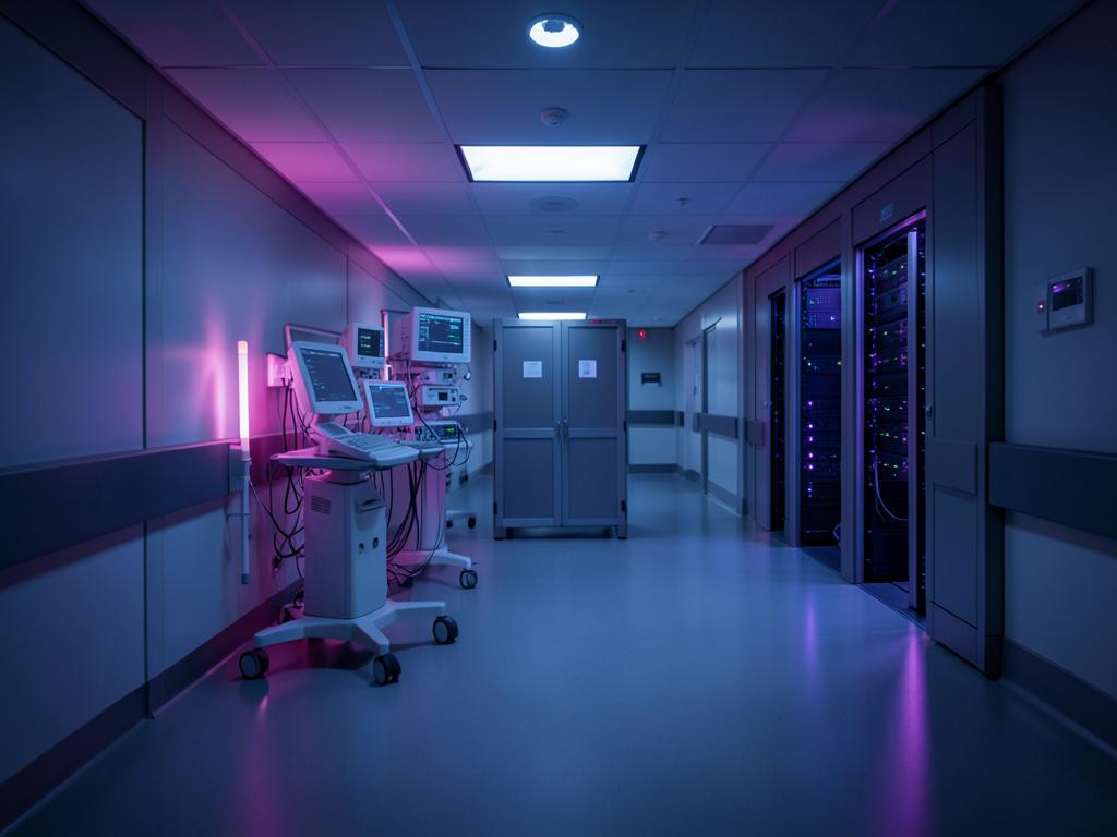 Healthcare industry — enterprise network infrastructure by Mercury Infosys
